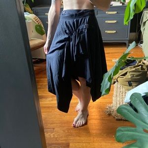 3.1 Phillip Lim Suiting Skirt Navy Size 4